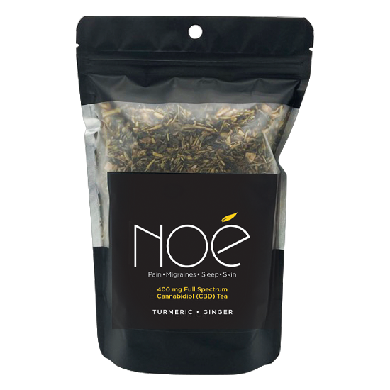 Turmeric Ginger Tea Infused with Full Spectrum CBD - Noé