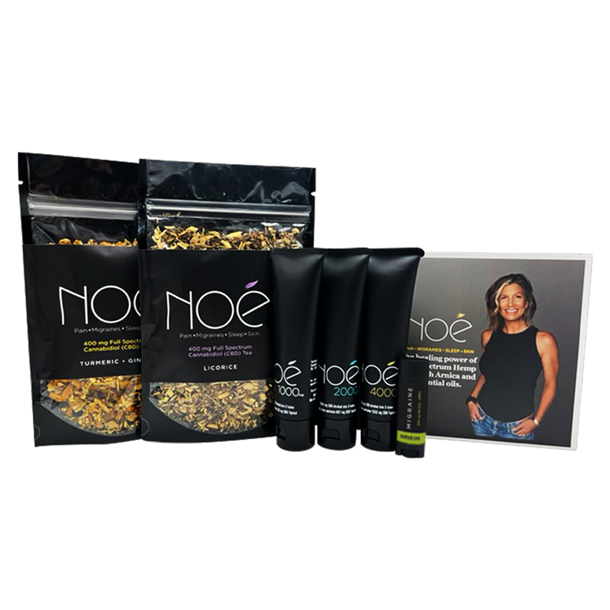 CBD Sample Kit, try full spectrum CBD - Noé