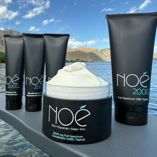 2000 mg CBD Topical Cream with Full Spectrum CBD for pain relief - Noé