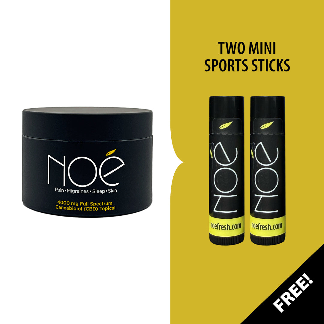 4000 mg CBD Cream for Natural Pain Relief – Noé Fresh