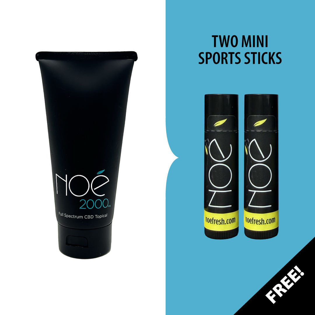 2000 mg CBD Topical Cream for All Natural Pain Relief – Noé Fresh