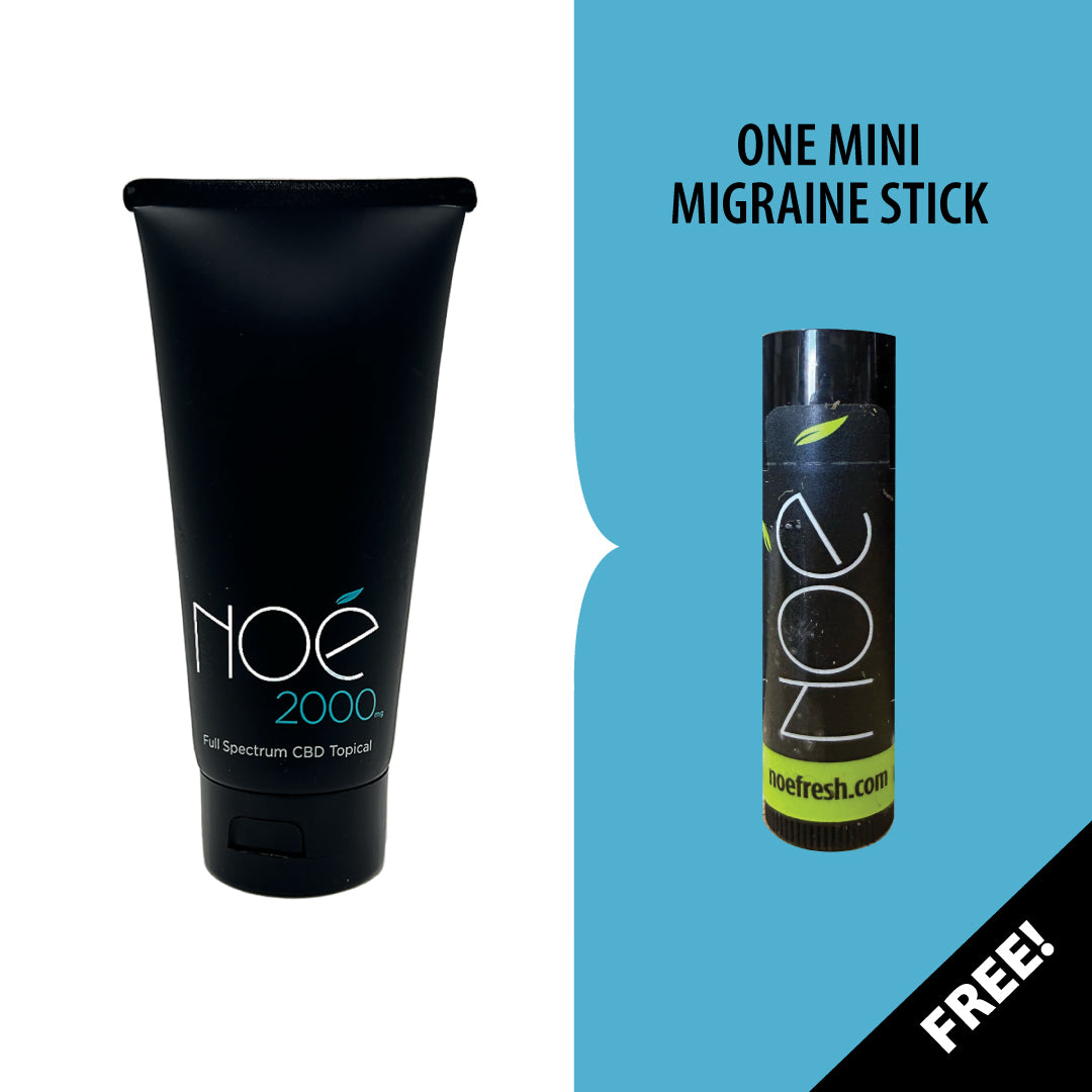 2000 mg CBD Topical Cream for All Natural Pain Relief – Noé Fresh